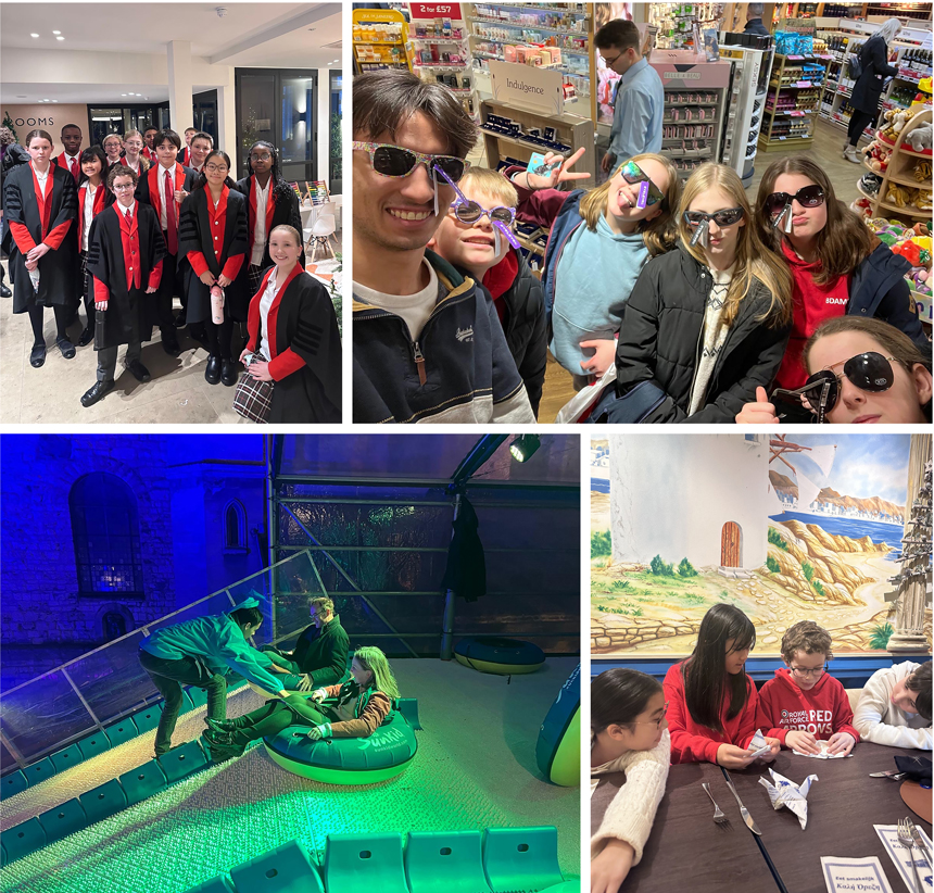 children on a choir tour in europe 