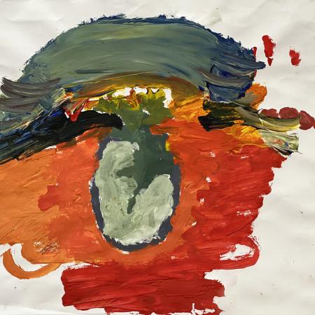 f4 sunflowers painting - ben sawtell_0