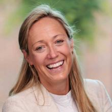 woman smiling