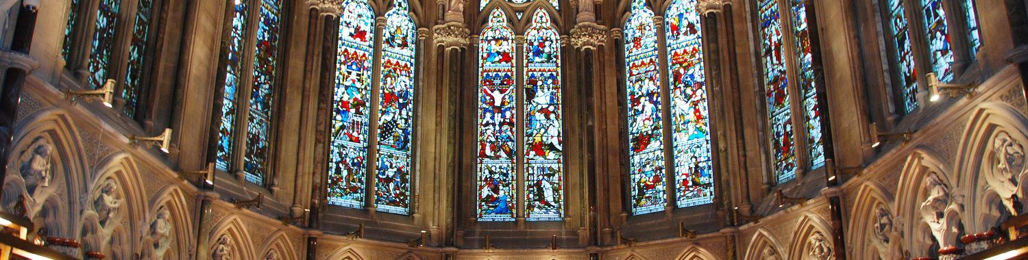 Stained glass windows